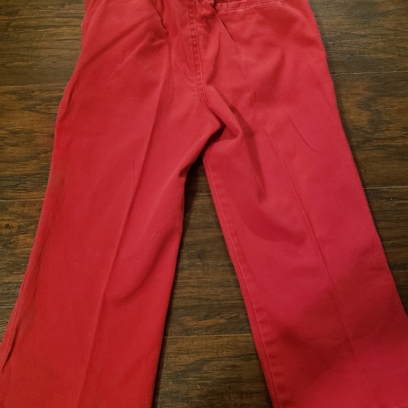 Mary Kate & Ashley red embroidered pants - Picture 5 of 5